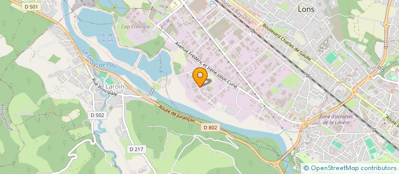 localisation de l'entreprise MONSIEUR BENJAMIN HACKEL à LONS