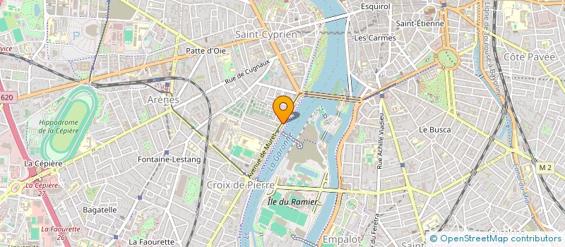 localisation de l'entreprise MONSIEUR BENJAMIN HALLOPE à TOULOUSE