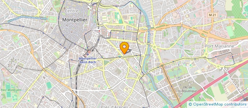 localisation de l'entreprise MONSIEUR BENJAMIN HAMADA à MONTPELLIER