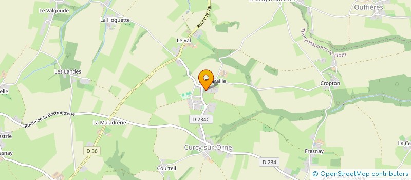 localisation de l'entreprise MONSIEUR BENJAMIN HAMELIN à THURY-HARCOURT-LE-HOM