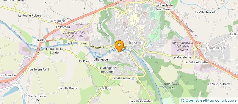 localisation de l'entreprise MONSIEUR BENJAMIN HAMON  CORMELLES-LE-ROYAL