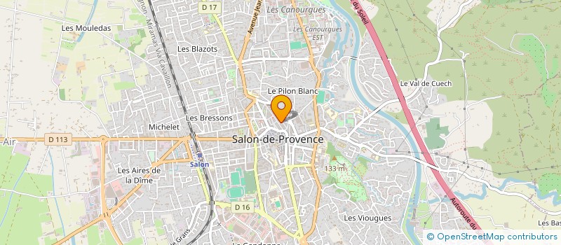 localisation de l'entreprise MONSIEUR BENJAMIN HANCY  SALON-DE-PROVENCE