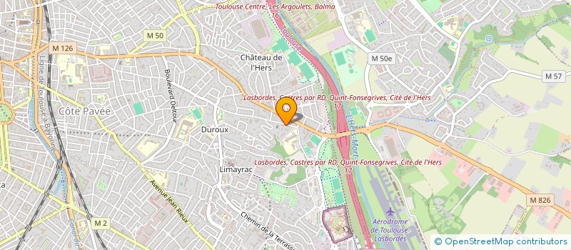 localisation de l'entreprise MONSIEUR BENJAMIN HANNOTEL à TOULOUSE