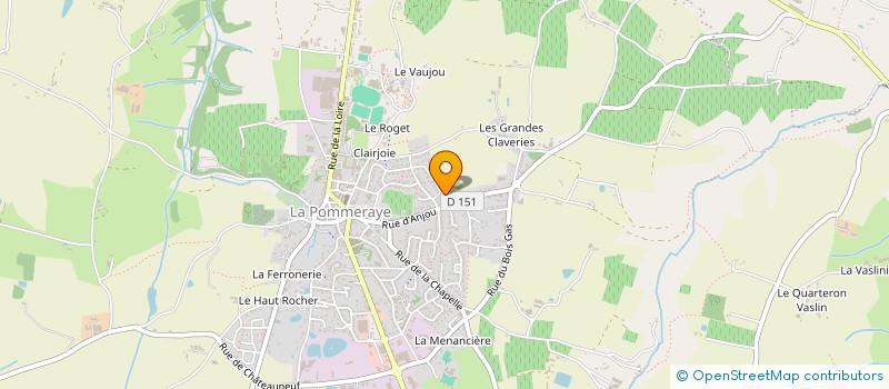 localisation de l'entreprise MONSIEUR BENJAMIN HARDOUIN  MAUGES-SUR-LOIRE