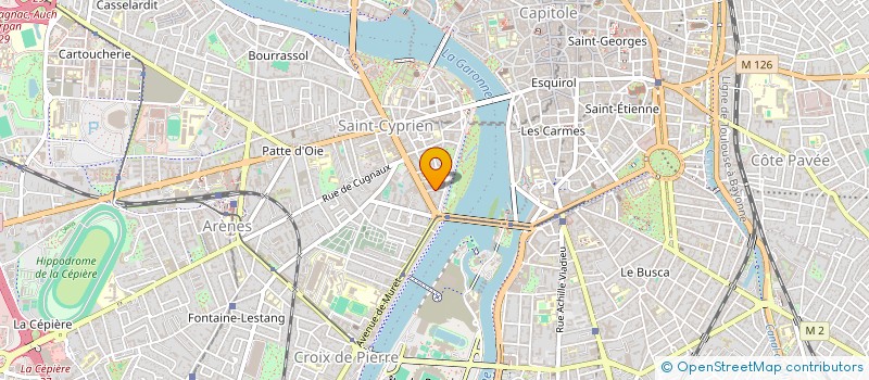 localisation de l'entreprise MONSIEUR BENJAMIN HARLIN à TOULOUSE