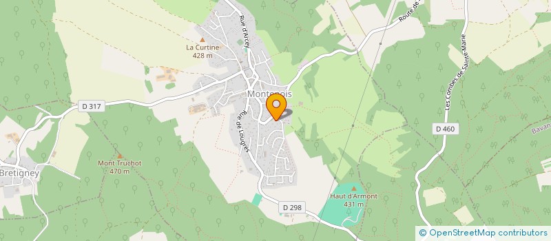 localisation de l'entreprise MONSIEUR BENJAMIN HAYBRARD  MONTENOIS