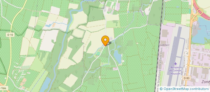 localisation de l'entreprise MONSIEUR BENJAMIN HAYES  COLMAR