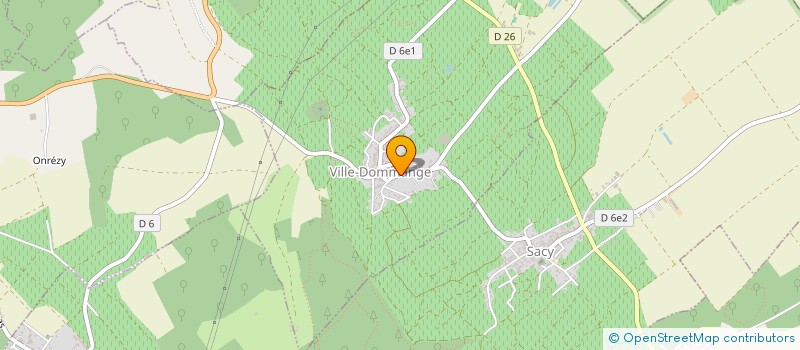 localisation de l'entreprise MONSIEUR BENJAMIN HAYWARD  VILLE-DOMMANGE