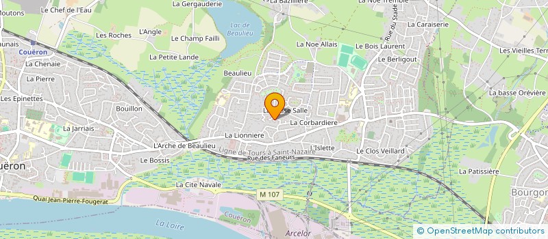 localisation de l'entreprise MONSIEUR BENJAMIN HEDOUIN à COUERON