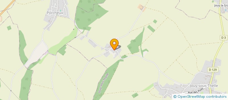 localisation de l'entreprise MONSIEUR BENJAMIN HENAULT  JOUY-SOUS-THELLE