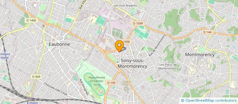 localisation de l'entreprise MONSIEUR BENJAMIN HENON à SOISY-SOUS-MONTMORENCY
