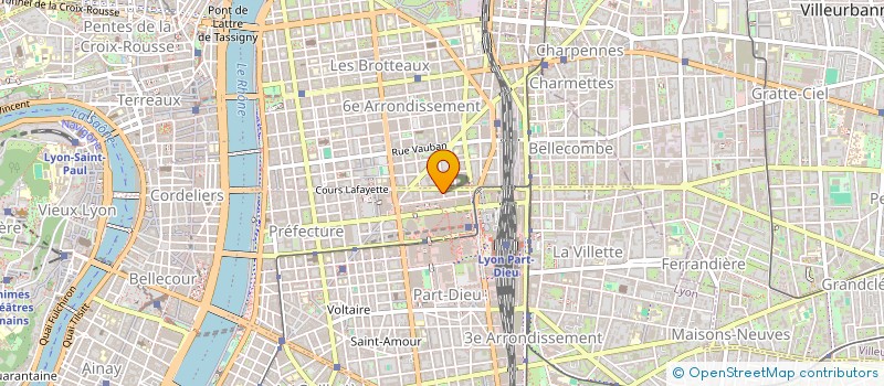 localisation de l'entreprise MONSIEUR BENJAMIN HENRIET  LYON