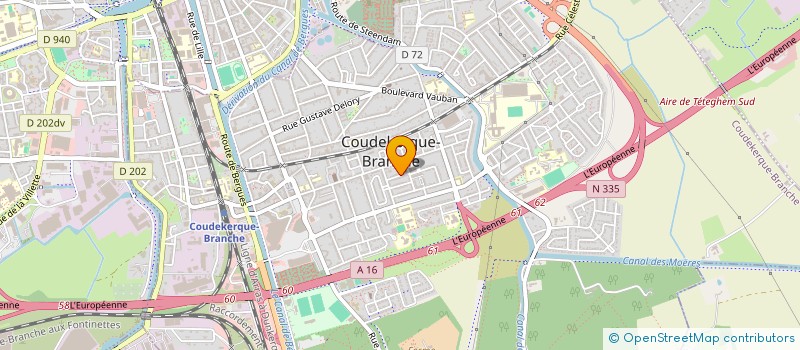 localisation de l'entreprise MONSIEUR BENJAMIN HERREMAN  COUDEKERQUE-BRANCHE