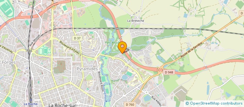 localisation de l'entreprise MONSIEUR BENJAMIN HEZZAT à LA ROCHE-SUR-YON
