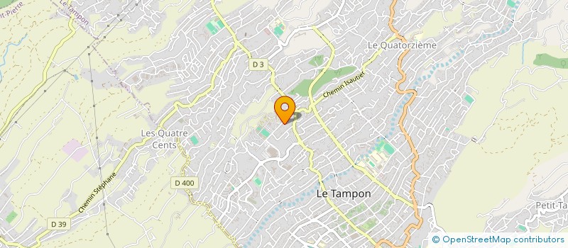 localisation de l'entreprise MONSIEUR BENJAMIN HOARAU  LE TAMPON