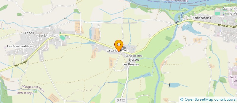 localisation de l'entreprise MONSIEUR BENJAMIN HODE à MAUGES-SUR-LOIRE