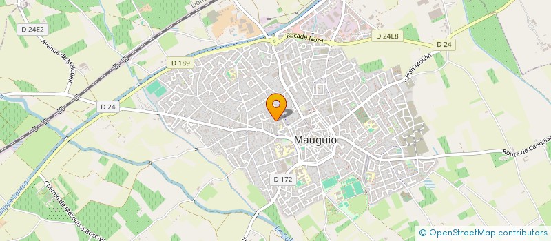 localisation de l'entreprise MONSIEUR BENJAMIN HONG  MAUGUIO