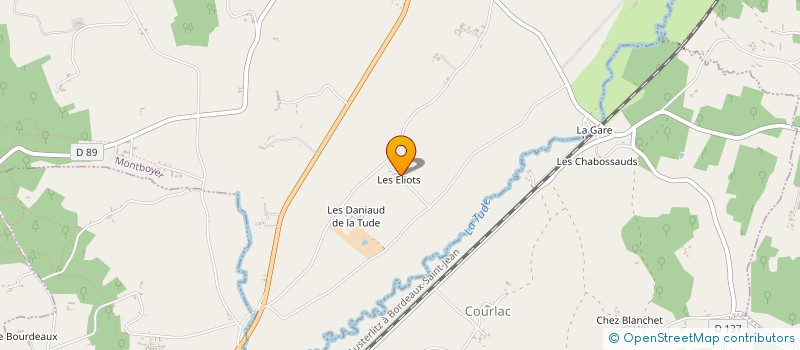 localisation de l'entreprise MONSIEUR BENJAMIN HOVART  MONTBOYER