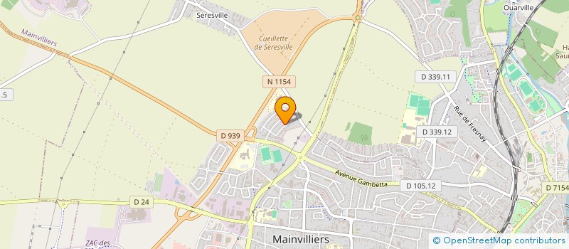 localisation de l'entreprise MONSIEUR BENJAMIN HOWARD à MAINVILLIERS