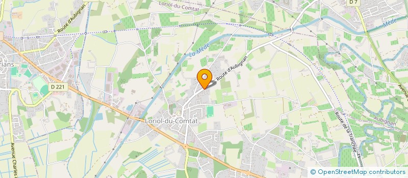 localisation de l'entreprise MONSIEUR BENJAMIN HOWARD  LORIOL-DU-COMTAT