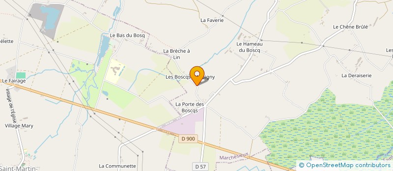 localisation de l'entreprise MONSIEUR BENJAMIN HUE à SAINT MARTIN D'AUBIGNY