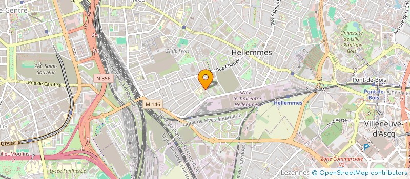 localisation de l'entreprise MONSIEUR BENJAMIN HUET à LILLE