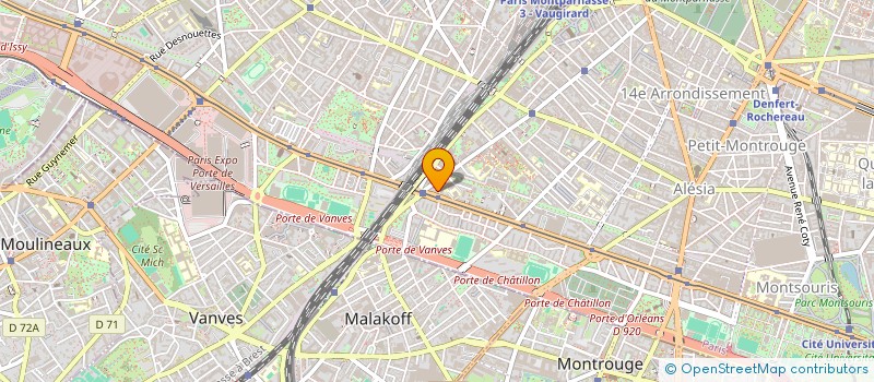 localisation de l'entreprise MONSIEUR BENJAMIN HURTAUD  PARIS