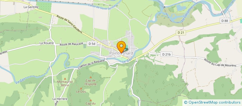 localisation de l'entreprise MONSIEUR BENJAMIN HUXLEY  LATOUE