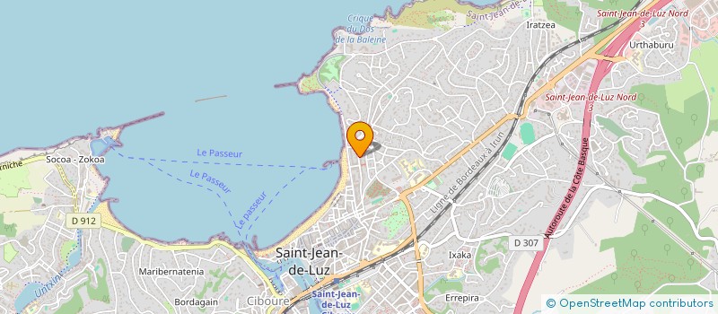 localisation de l'entreprise MONSIEUR BENJAMIN INDO à SAINT-JEAN-DE-LUZ