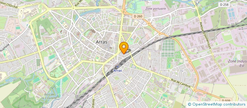 localisation de l'entreprise MONSIEUR BENJAMIN INGELAERE à ARRAS