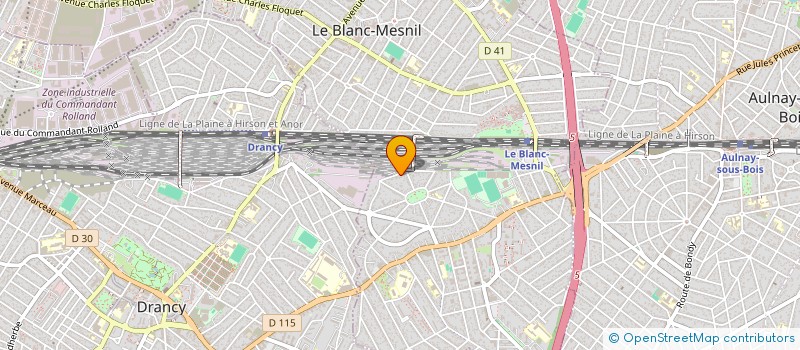 localisation de l'entreprise MONSIEUR BENJAMIN IWANIEC à LE BLANC-MESNIL