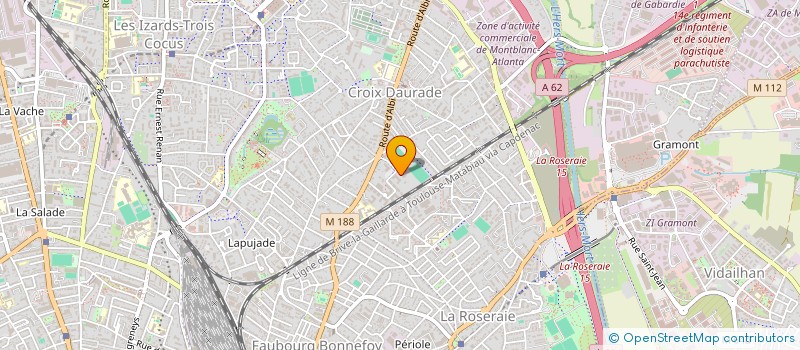 localisation de l'entreprise MONSIEUR BENJAMIN JAILLON à TOULOUSE