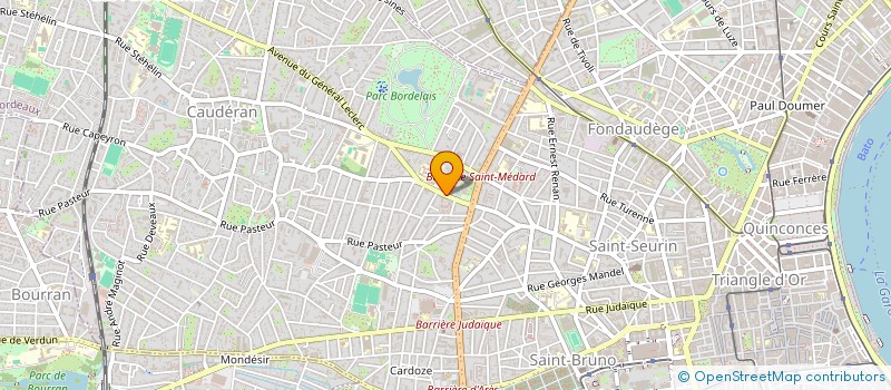 localisation de l'entreprise MONSIEUR BENJAMIN JAUZE  BORDEAUX