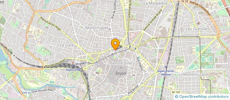 localisation de l'entreprise MONSIEUR BENJAMIN JEAN MARIE SIGROS à DIJON