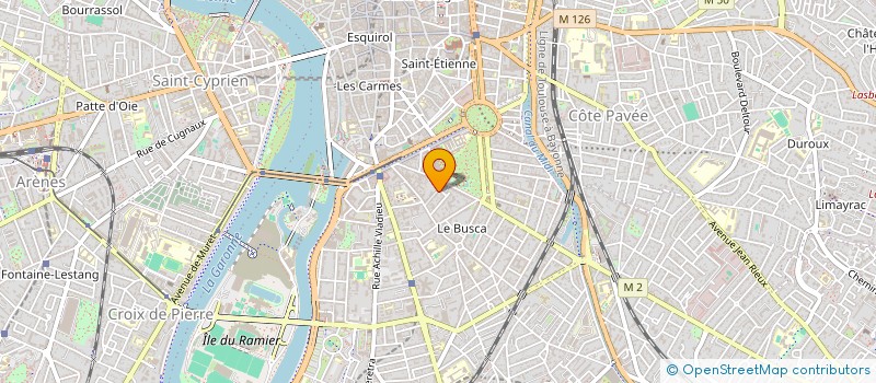 localisation de l'entreprise MONSIEUR BENJAMIN JEANMART-MARTIN  TOULOUSE