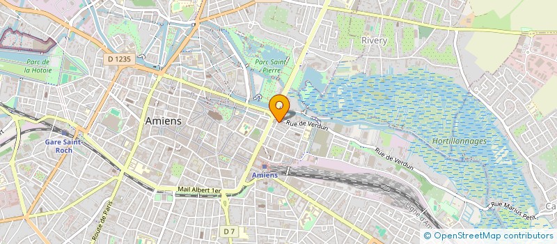 localisation de l'entreprise MONSIEUR BENJAMIN JEANNEL  AMIENS