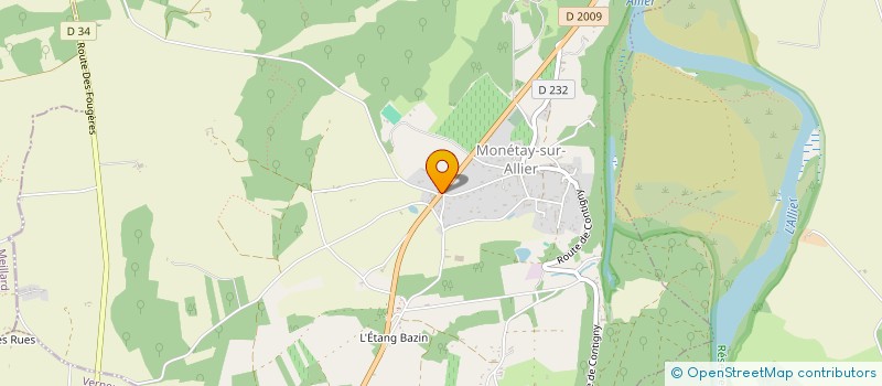localisation de l'entreprise MONSIEUR BENJAMIN JOISELLE à MONETAY-SUR-ALLIER