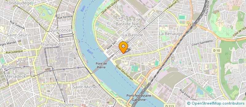 localisation de l'entreprise MONSIEUR BENJAMIN JOLY  BORDEAUX