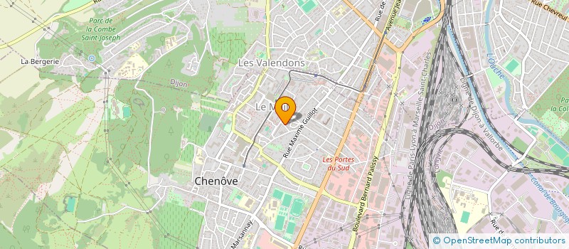 localisation de l'entreprise MONSIEUR BENJAMIN JORROT à CHENOVE