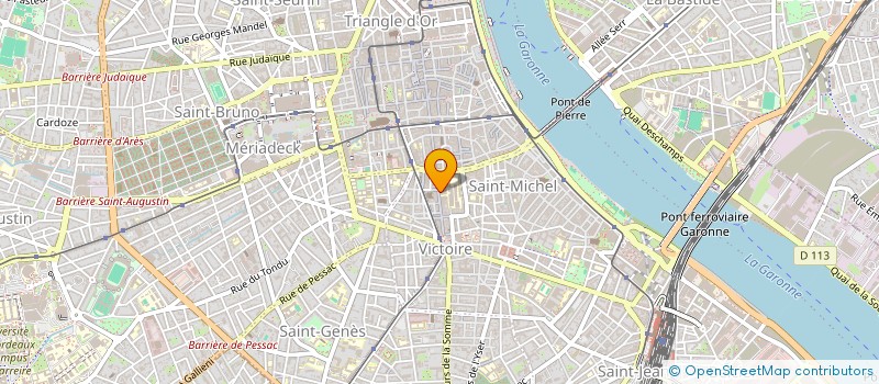 localisation de l'entreprise MONSIEUR BENJAMIN JOSSE  BORDEAUX