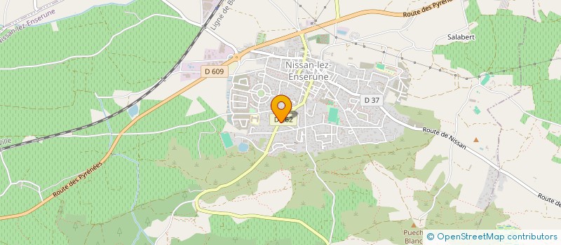 localisation de l'entreprise MONSIEUR BENJAMIN JOUFFRON  NISSAN-LEZ-ENSERUNE