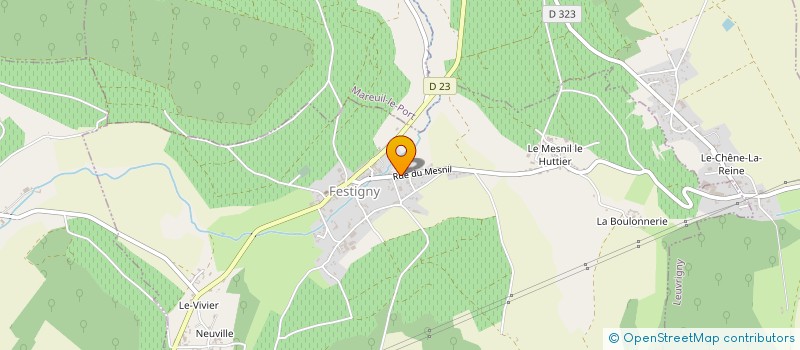 localisation de l'entreprise MONSIEUR BENJAMIN JUILLET à FESTIGNY