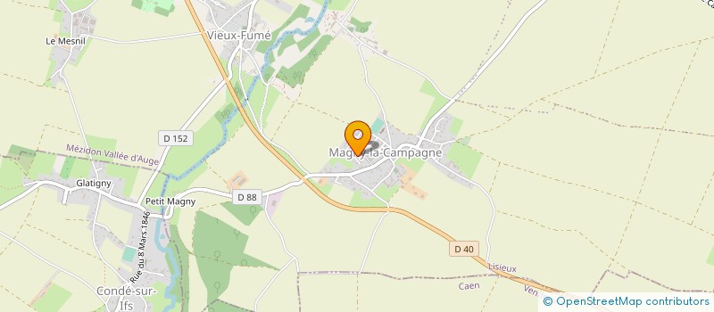 localisation de l'entreprise MONSIEUR BENJAMIN-JUNIOR KEOMURDJIAN  MEZIDON VALLEE D'AUGE