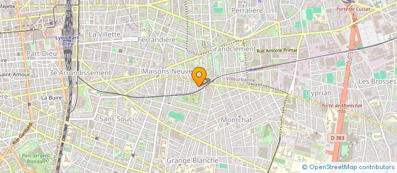 localisation de l'entreprise MONSIEUR BENJAMIN JURDIC à LYON