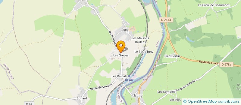 localisation de l'entreprise MONSIEUR BENJAMIN KENNEL  LA PERCHE