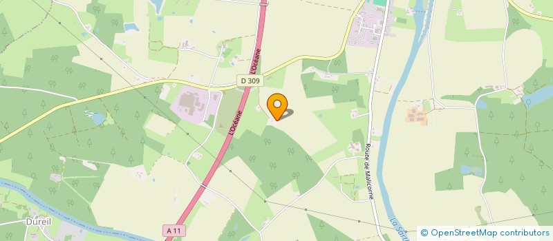 localisation de l'entreprise MONSIEUR BENJAMIN KERDONCUFF  NOYEN-SUR-SARTHE