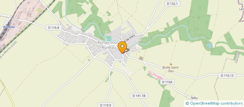 localisation de l'entreprise MONSIEUR BENJAMIN KERLEAU à AUNAY-SOUS-AUNEAU