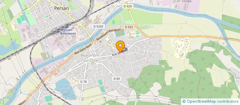 localisation de l'entreprise MONSIEUR BENJAMIN KERLIRZIN  MEULAN-EN-YVELINES