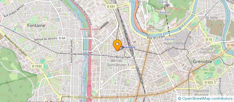 localisation de l'entreprise MONSIEUR BENJAMIN KHENNICHE à GRENOBLE