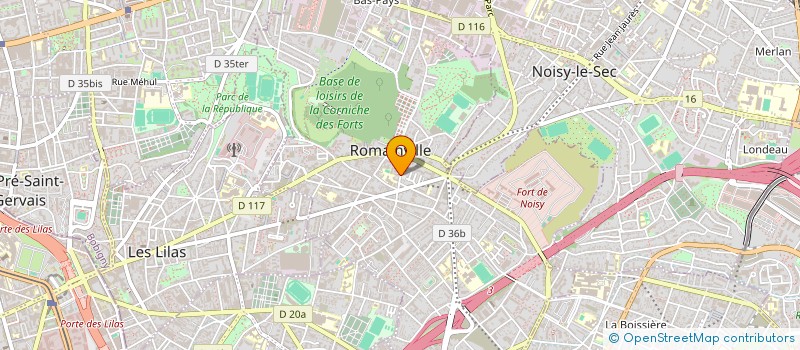 localisation de l'entreprise MONSIEUR BENJAMIN KOSKAS à ROMAINVILLE